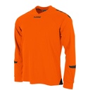 Fyn Long Sleeve Shirt — Orange-Black