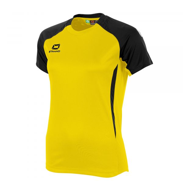 Stadio T-Shirt Ladies — Yellow-Black