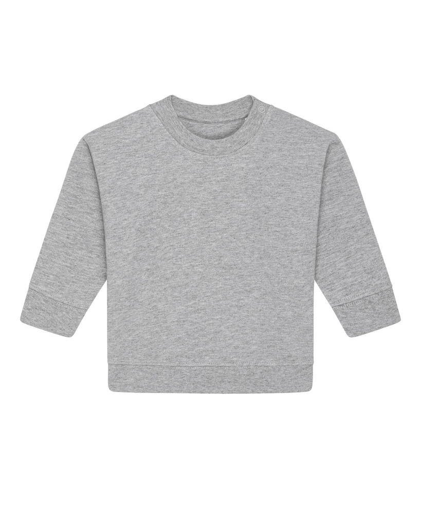 Baby Changer Crewneck Heather Grey
