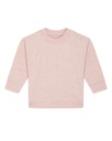 Baby Changer Crewneck Cream Heather Pink