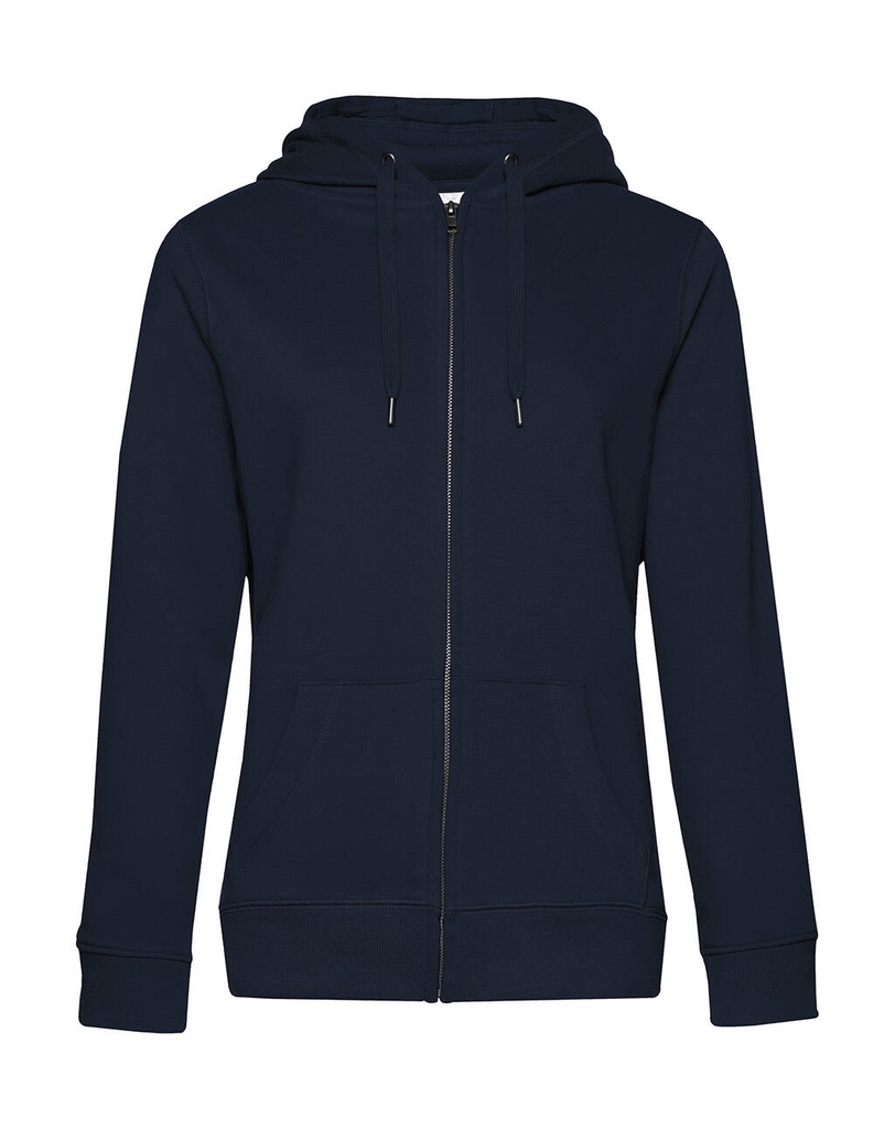 QUEEN Zipped Hooded /women Navy