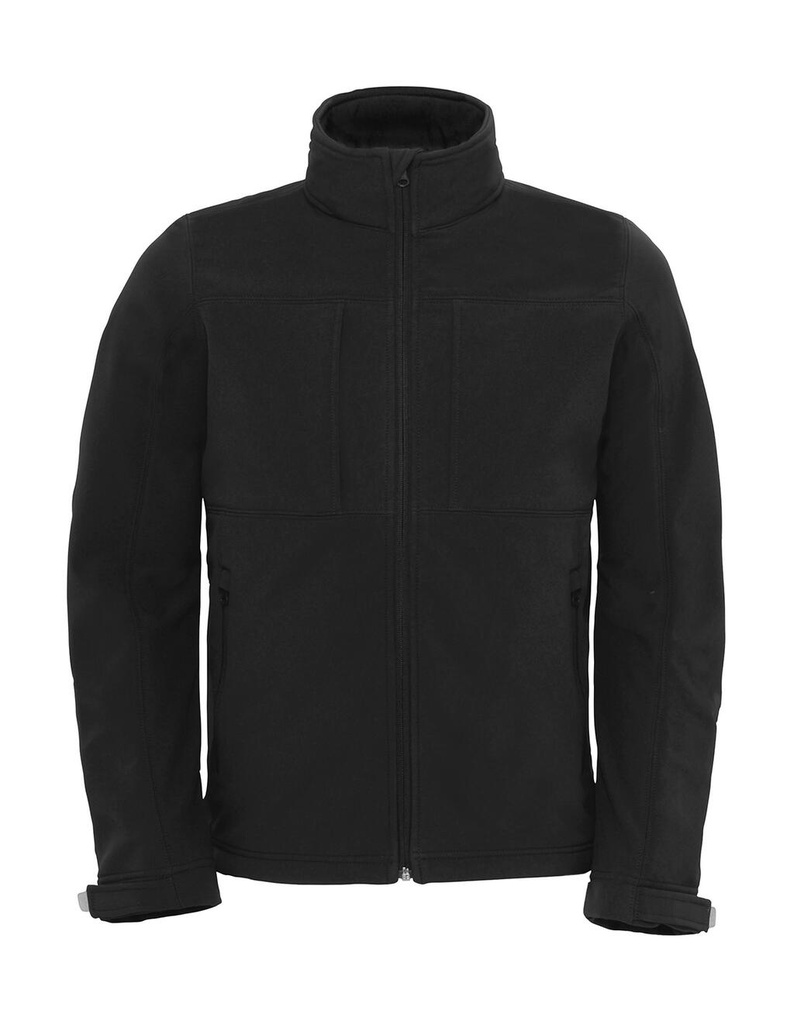 Hooded Softshell/men Black