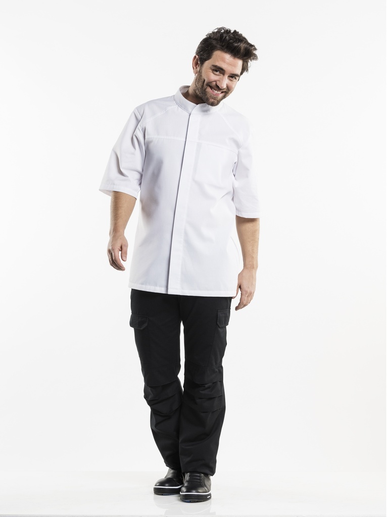 Salerno SFX White Short Sleeve
