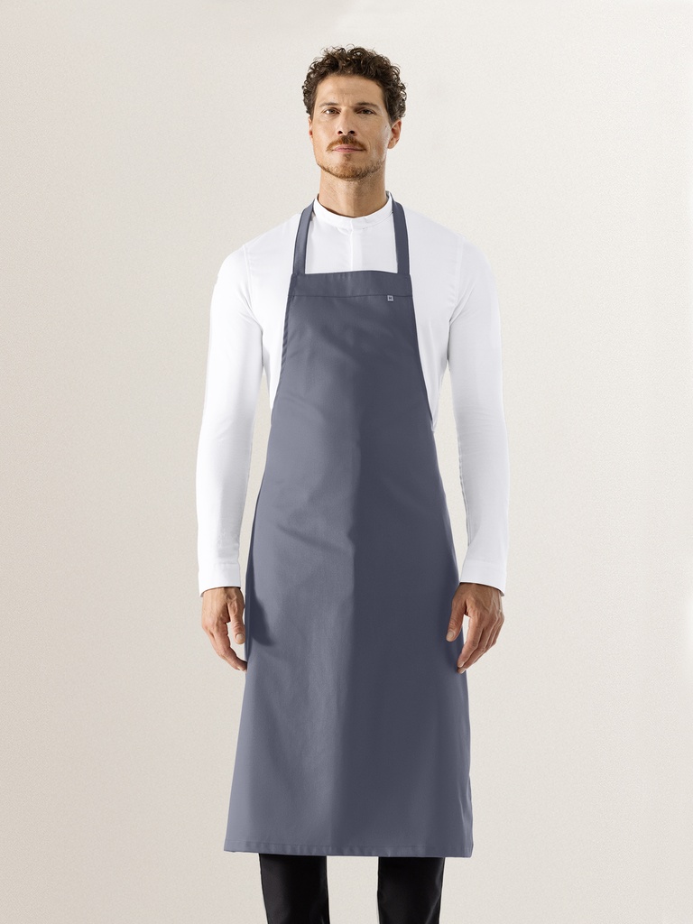 Bib Apron Denver Nimbus Grey