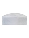 Chef Hat Fez Ponytale White