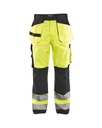 1533 High Vis werkbroek met gereedschapszakken