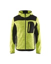 4930 Gebreid vest met softshell
