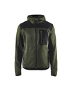 4930 Gebreid vest met softshell