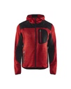 4930 Gebreid vest met softshell