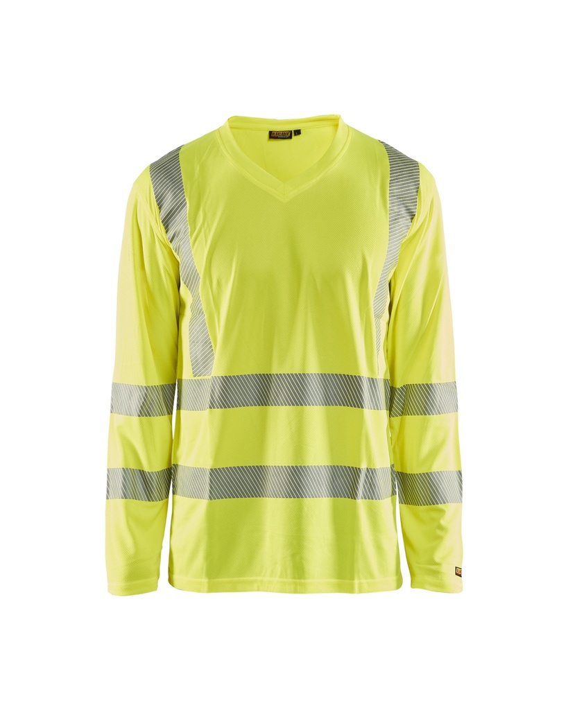 3385 UV-T-shirt lange mouwen High Vis