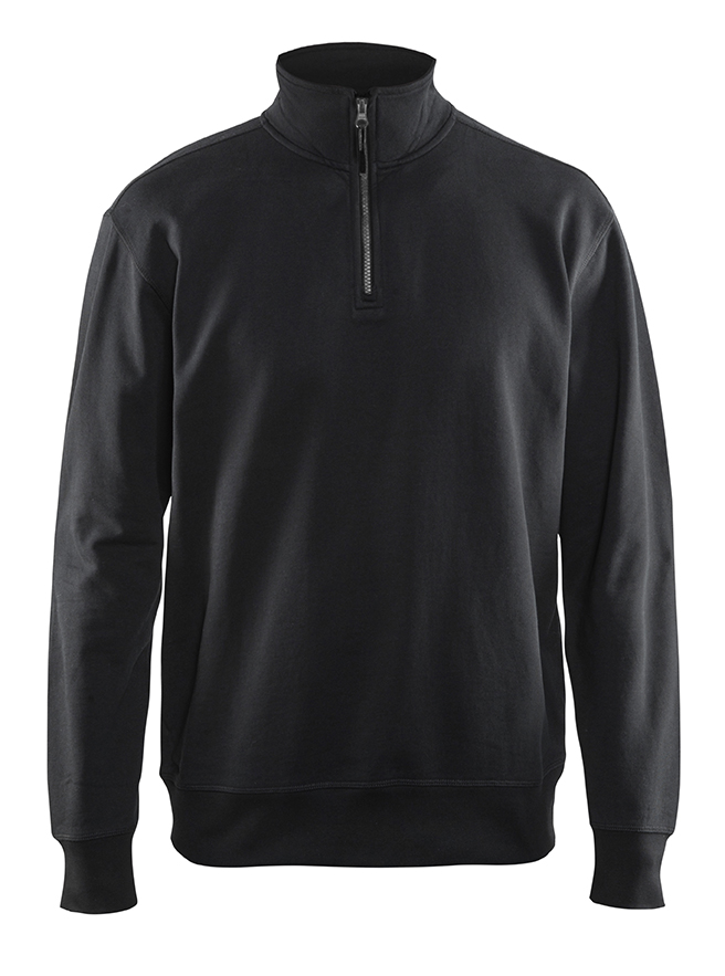3369 Sweatshirt met halve rits