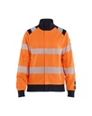 3471 Dames multinorm sweatshirt met rits inherent