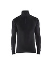 4891 Onderhemd met halve rits WARM