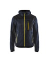 4930 Gebreid vest met softshell