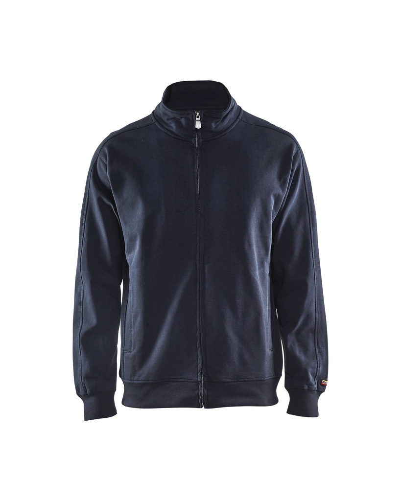 3349 Sweatshirt met rits