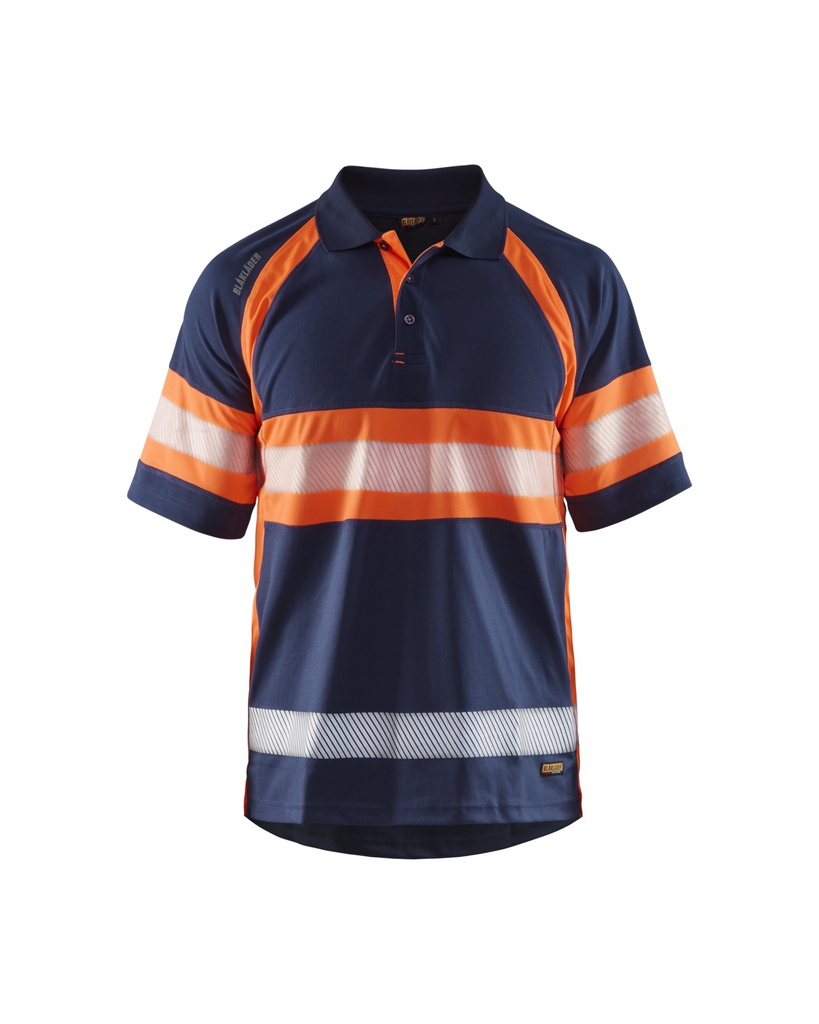3338 UV-Poloshirt High Vis Klasse 1