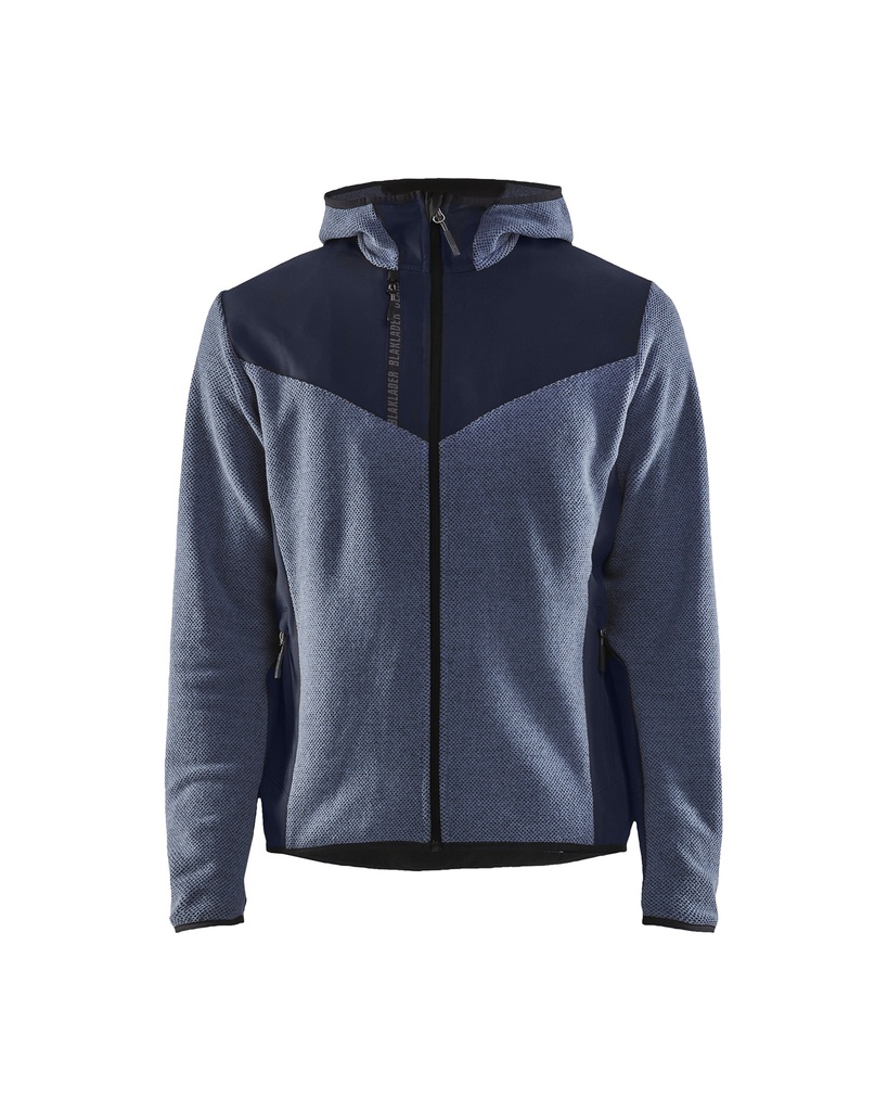 5940 Gebreid jack met softshell