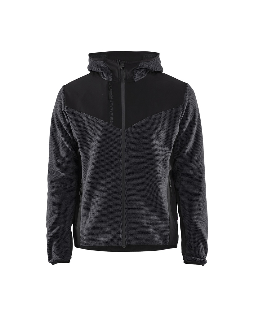 5940 Gebreid jack met softshell