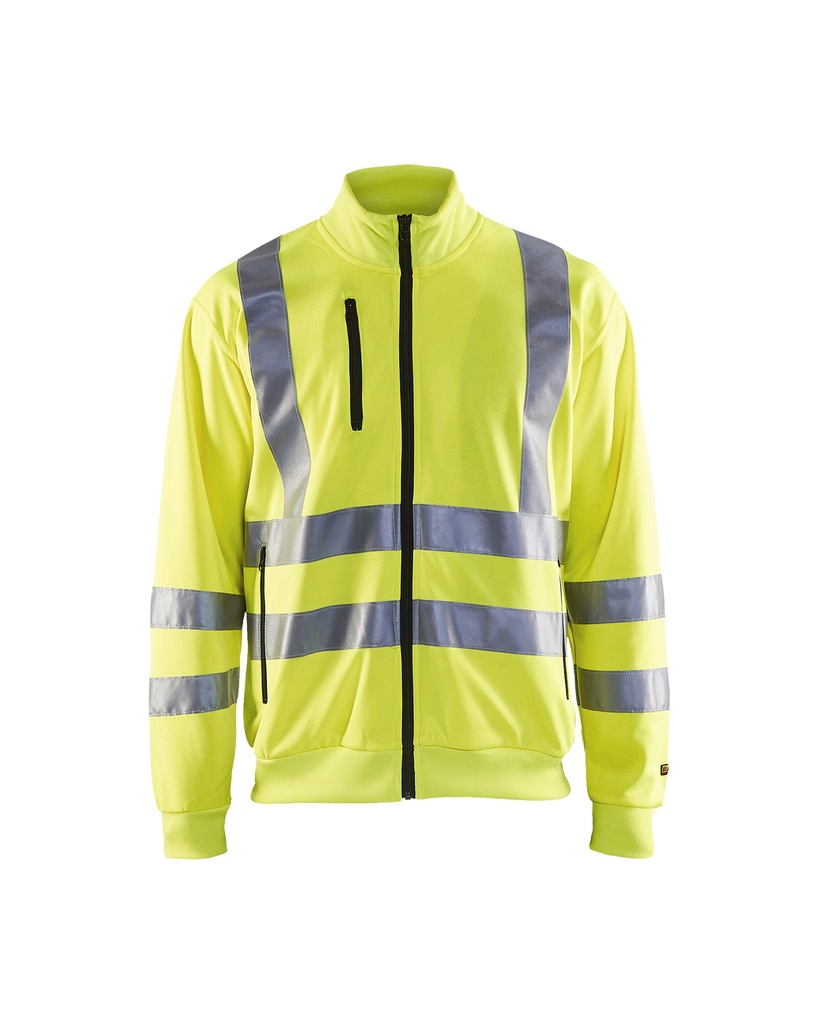 3358 Sweatshirt met rits High Vis