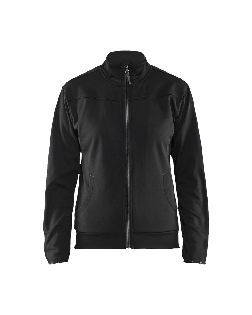 3394 Dames service sweatshirt met rits