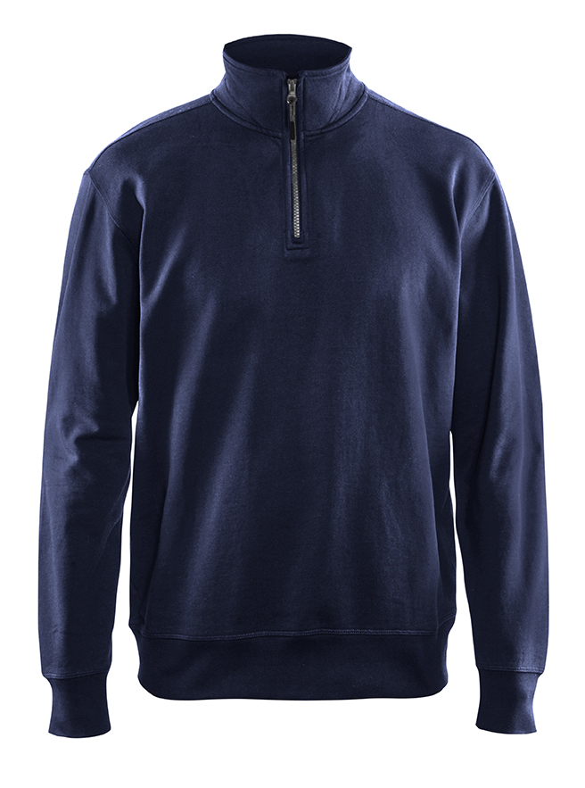 3369 Sweatshirt met halve rits