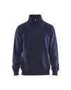 3365 Sweatshirt Jersey met halve rits
