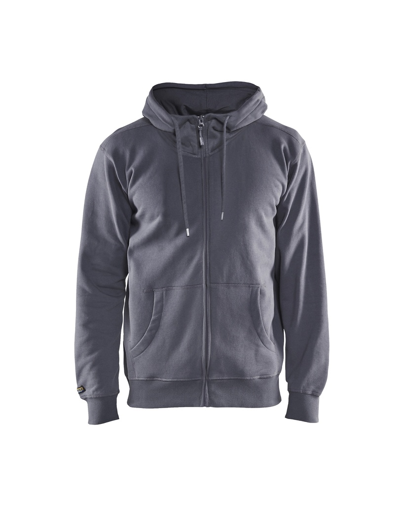 3366 Hooded sweatshirt met rits