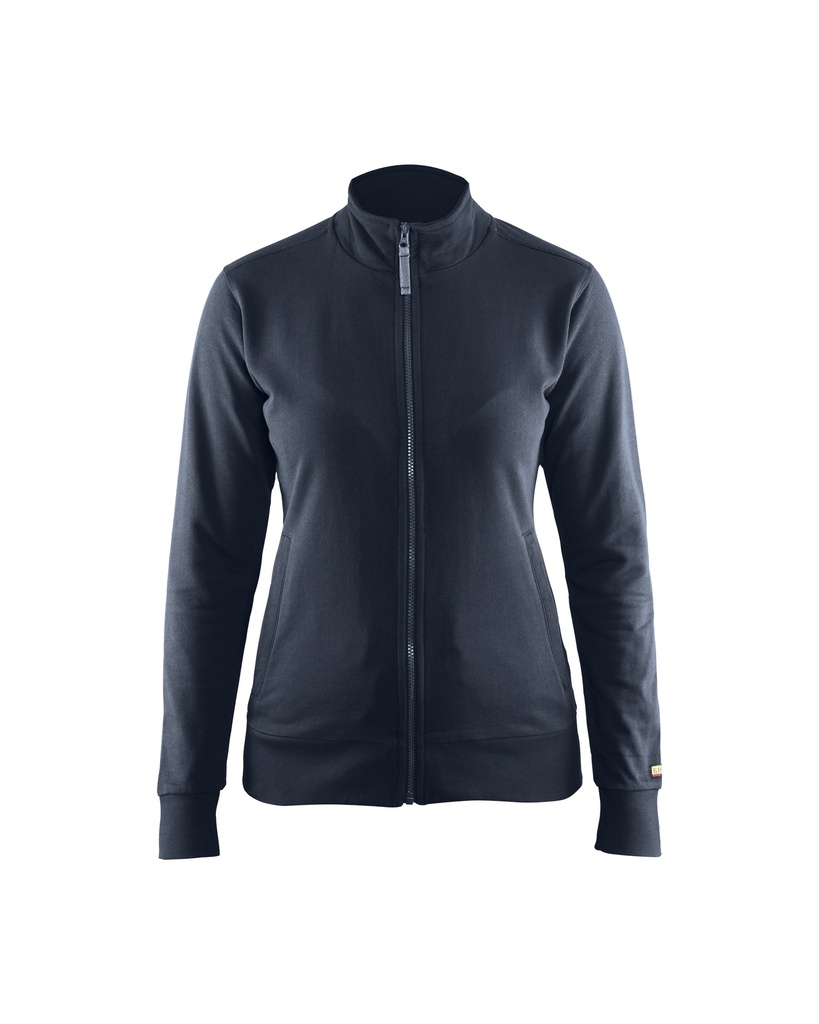 3372 Dames sweatshirt met rits