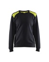 3408 Dames Sweatshirt bi-colour