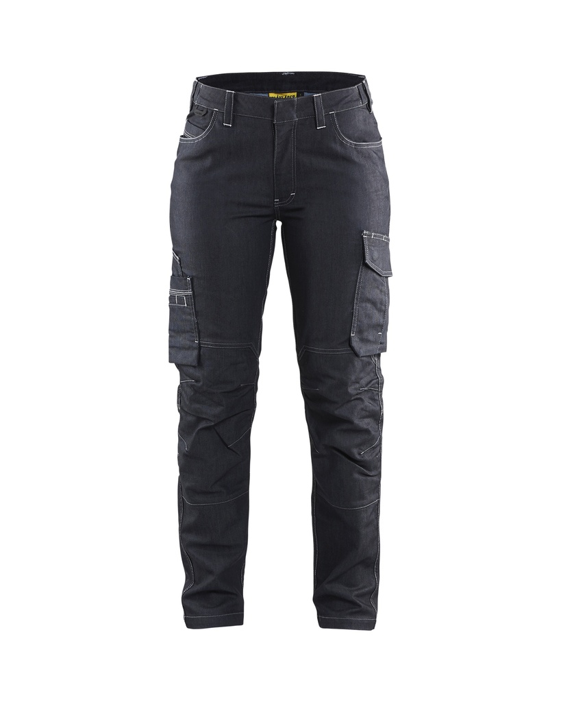 7140 Dames Service werkbroek denim stretch