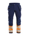 1993 High Vis werkbroek 4-weg-stretch met gereedschapszakken