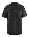 3296 Overhemd Twill korte mouw