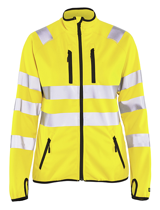 4926 Dames Softshell jack High Vis