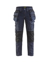 7990 Dames Werkbroek denim stretch X1900