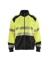 3558 Sweatshirt met rits High Vis