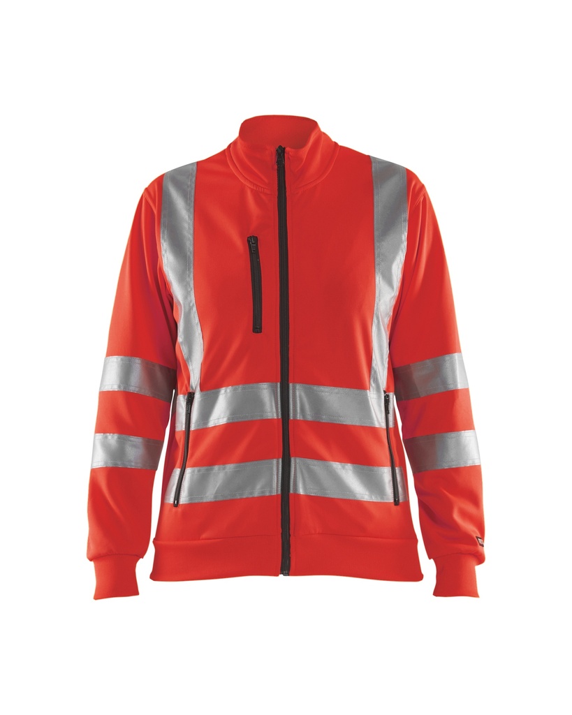 3308 Dames Sweatshirt met rits High Vis