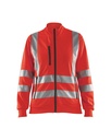 3308 Dames Sweatshirt met rits High Vis