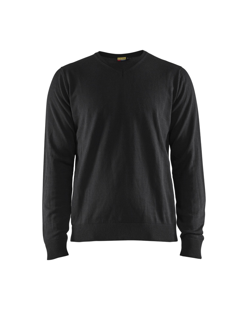 3590 Gebreide pullover in wol