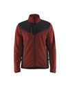 5942 Gebreid vest met softshell