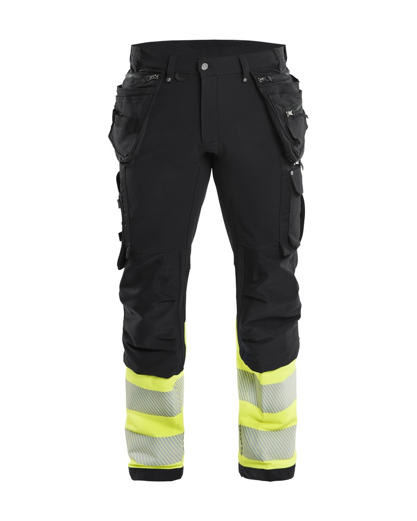 1993 High Vis werkbroek 4-weg-stretch met gereedschapszakken