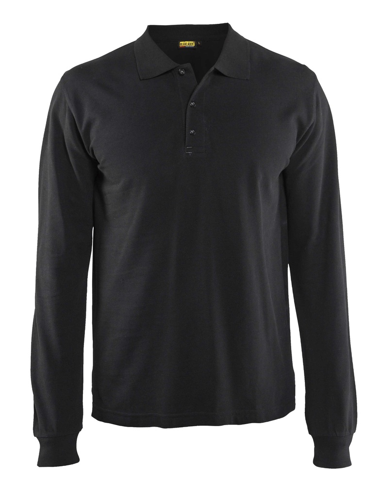 3388 Poloshirt lange mouwen