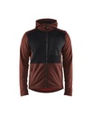 3540 Hooded sweatshirt met rits