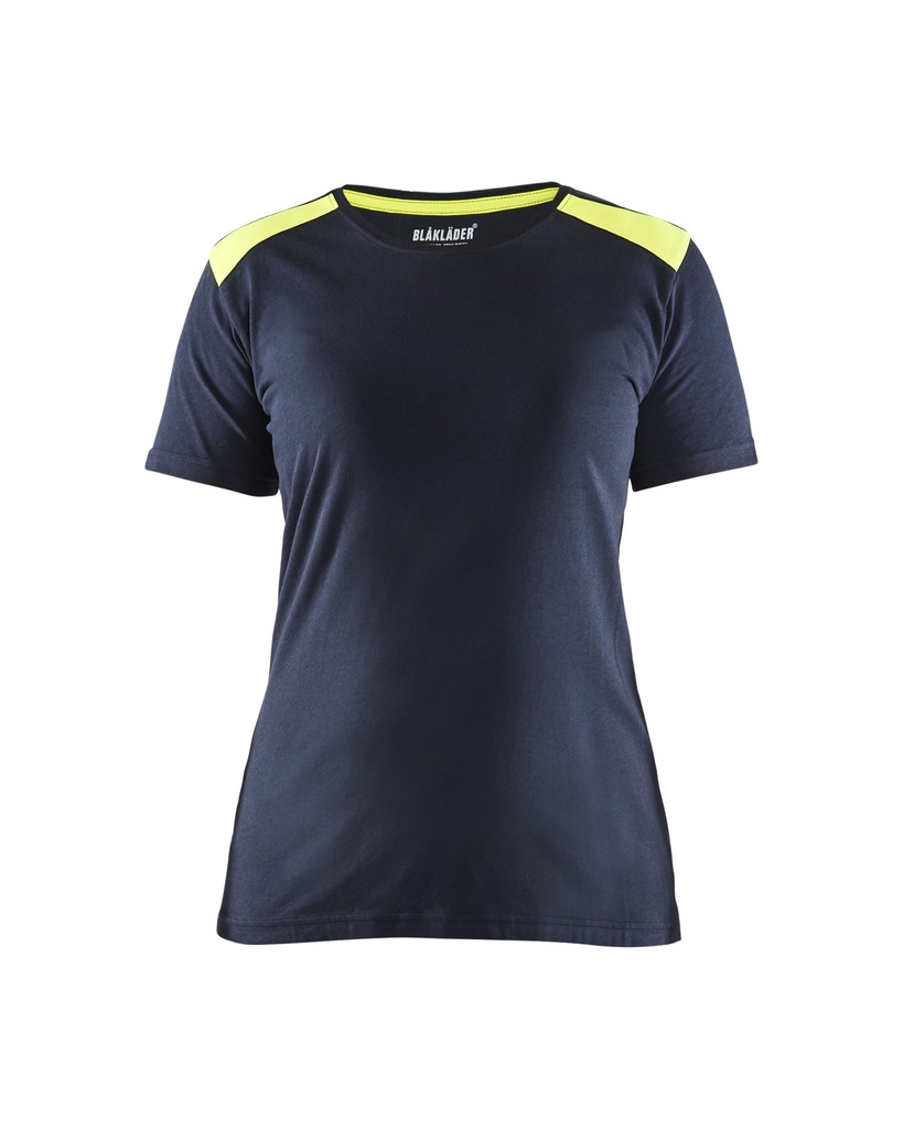 3479 Dames T-shirt bi-colour