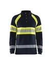 3438 Multinorm piqué polo lange mouwen