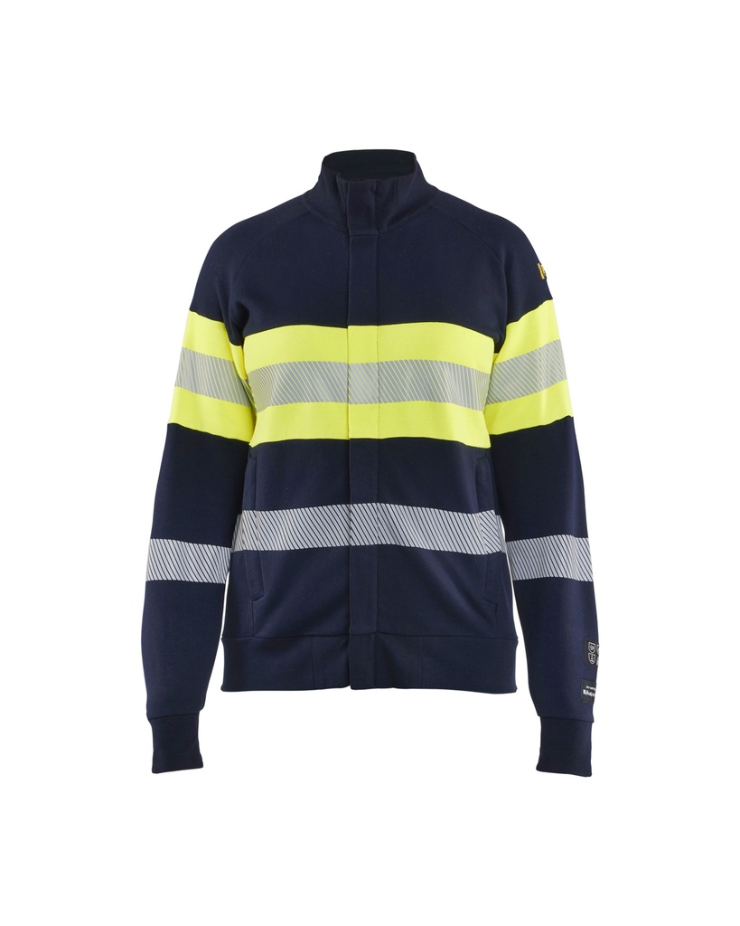 3472 Dames Multinorm Sweatshirt met rits