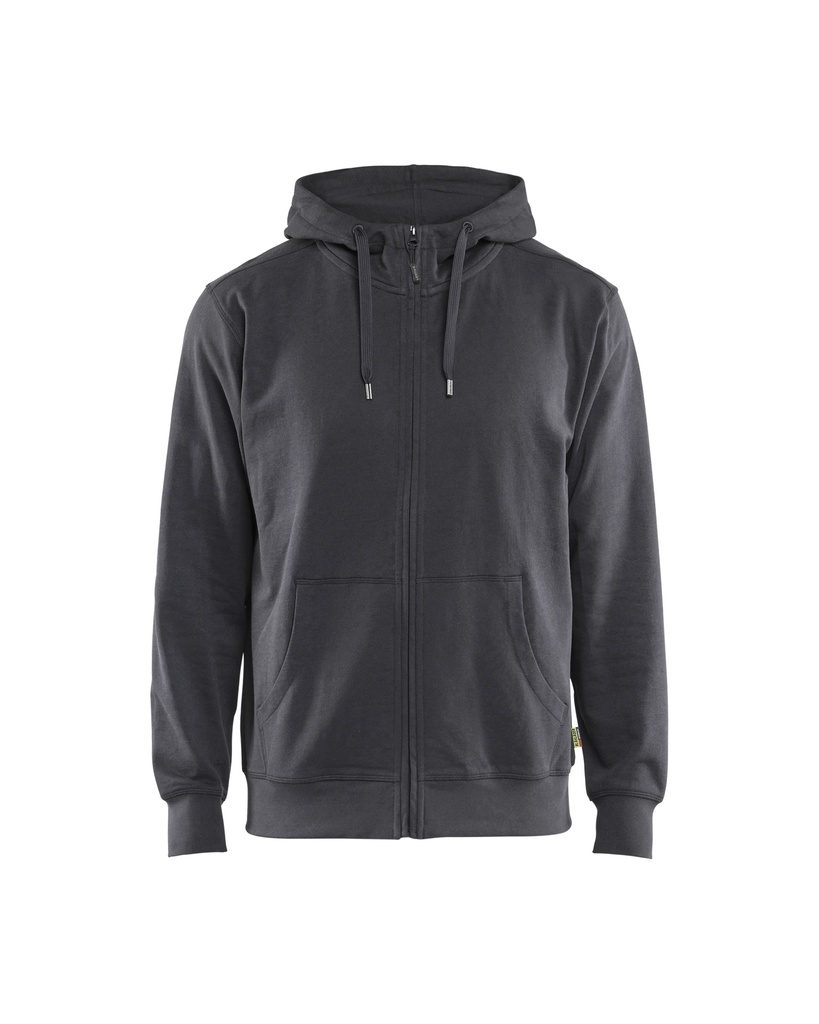3366 Hooded sweatshirt met rits