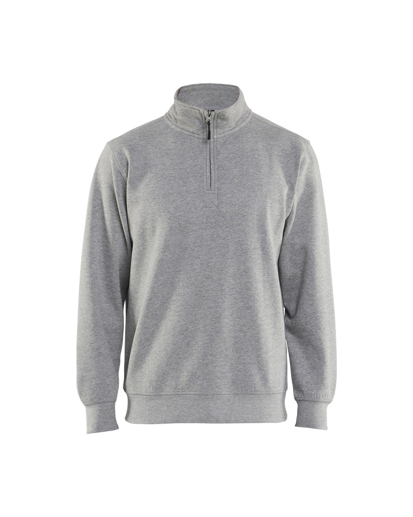 3365 Sweatshirt Jersey met halve rits