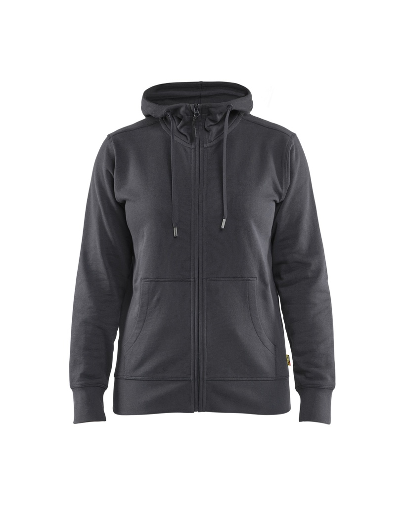 3395 Dames hooded sweatshirt met rits