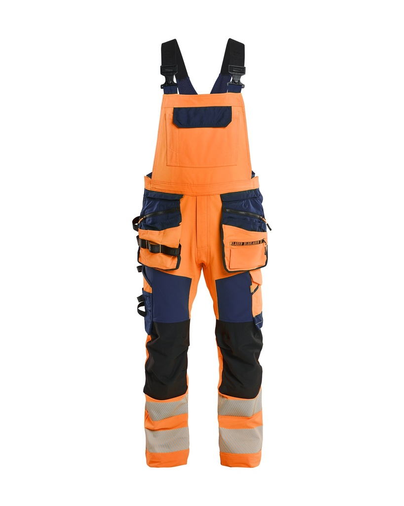 2626 High Vis Bretelbroek 4-weg stretch