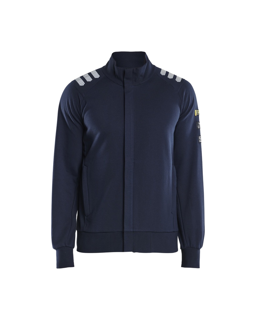 3453 Multinorm sweatshirt met rits
